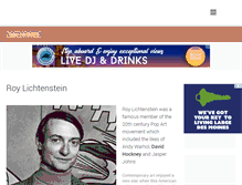 Tablet Screenshot of lichtensteinpaintings.com